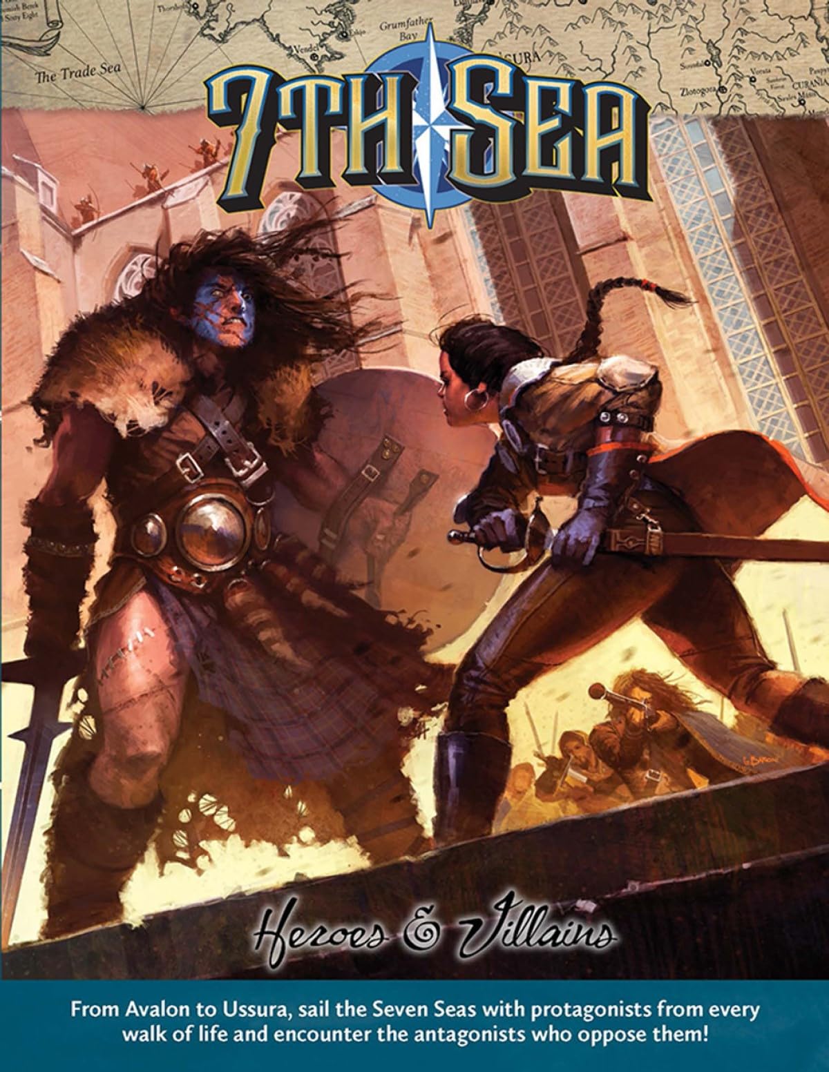 7th Sea Heroes & Villains *NOP,Used