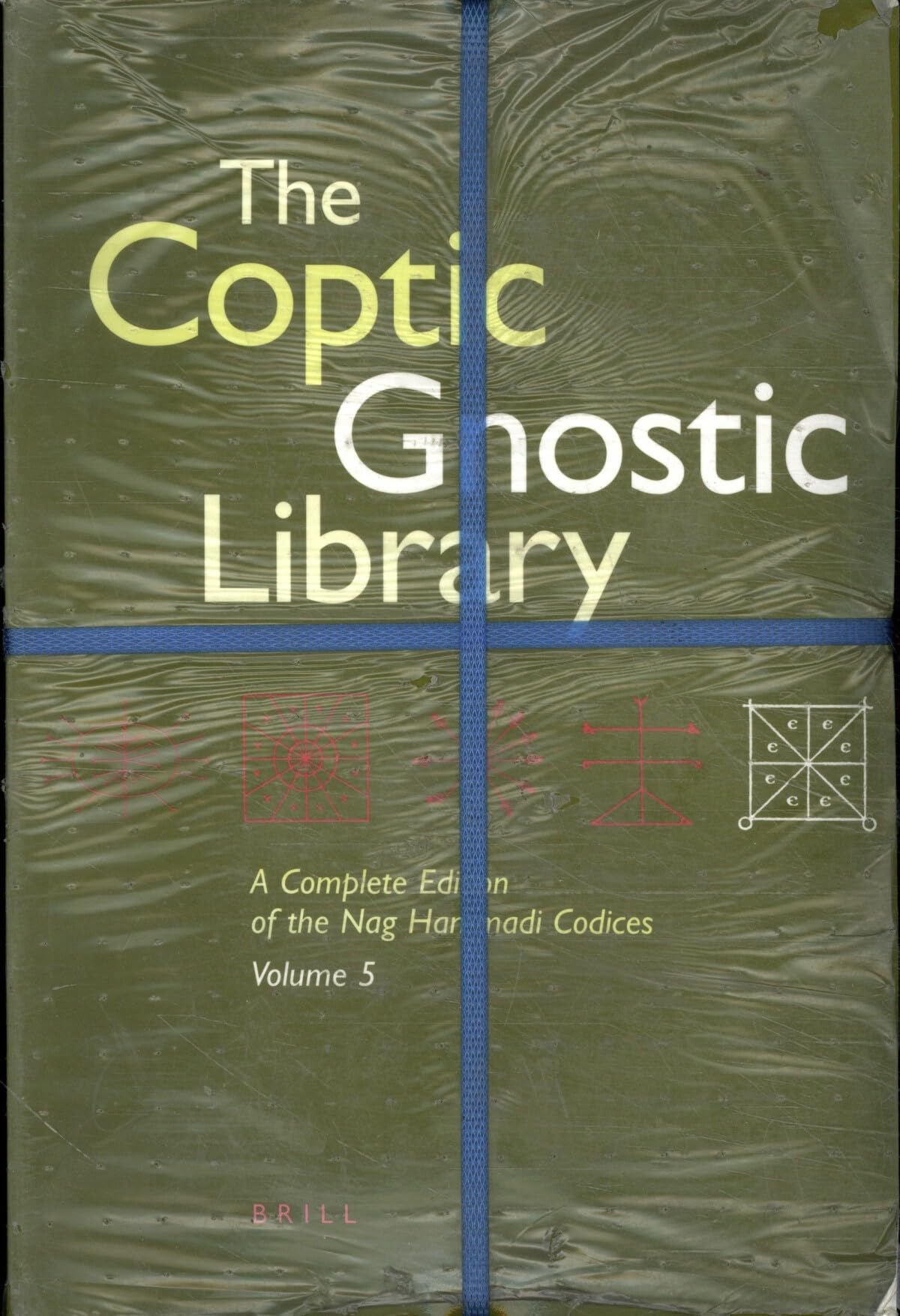 The Coptic Gnostic Library: A Complete Edition of the Nag Hammadi Codices ( 5 vol set) (English, Coptic and Coptic Edition),Used