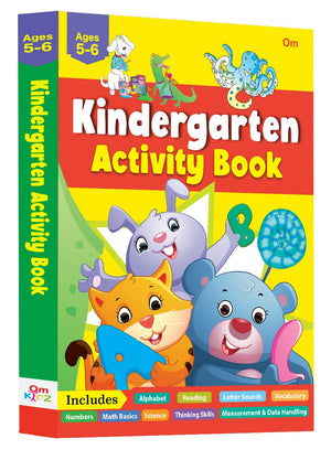 Activity Book : Jumbo Smart Scholars Kindergarten Workbook Activity Book (320 Full Colour Pages) Activity Book For Early Learning