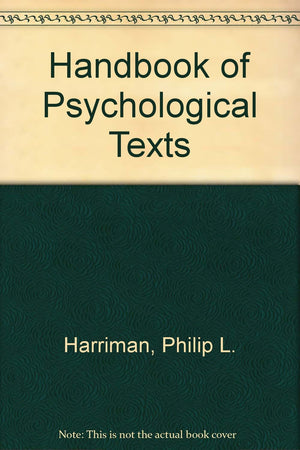 Handbook of Psychological Terms,Used