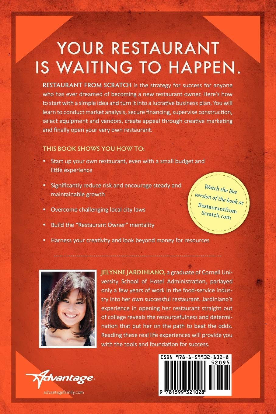 Restaurant From Scratch: How to trust your heart, listen to the market and beat the odds,Used