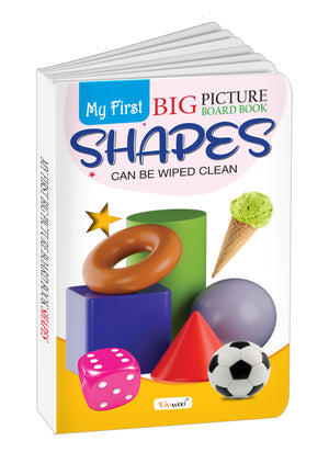 My First Big Picture Board Book Shapes : Montessori Board Book For Kids, Engaging Picture Board Books, Early Learning Board Book For Preschoolers, Board Book For Kids