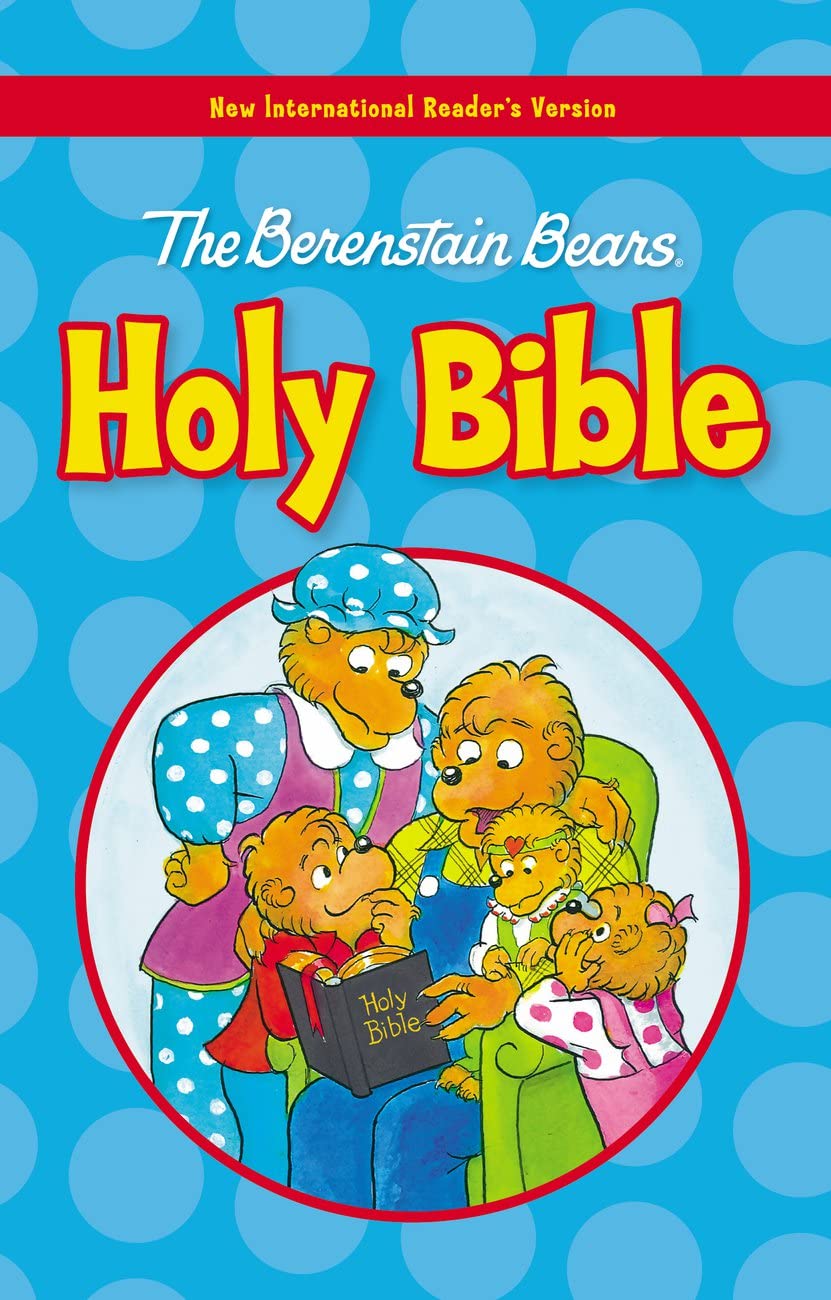 NIrV, The Berenstain Bears Holy Bible, Hardcover (Berenstain Bears/Living Lights),Used