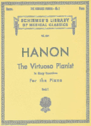 Virtuoso Pianist in 60 Exercises  Book 1: Schirmer Library of Classics Volume 1071 Piano Technique (Schirmer's Library, Volume ,Used