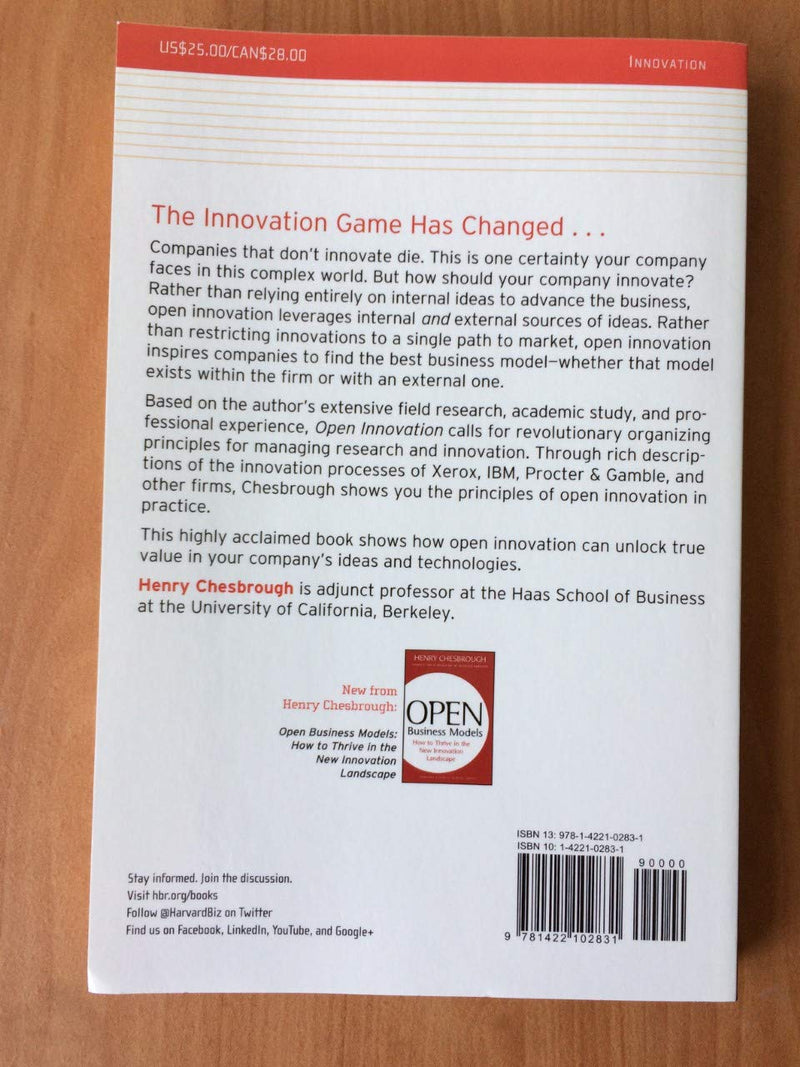 Open Innovation: The New Imperative for Creating and Profiting from Technology,Used