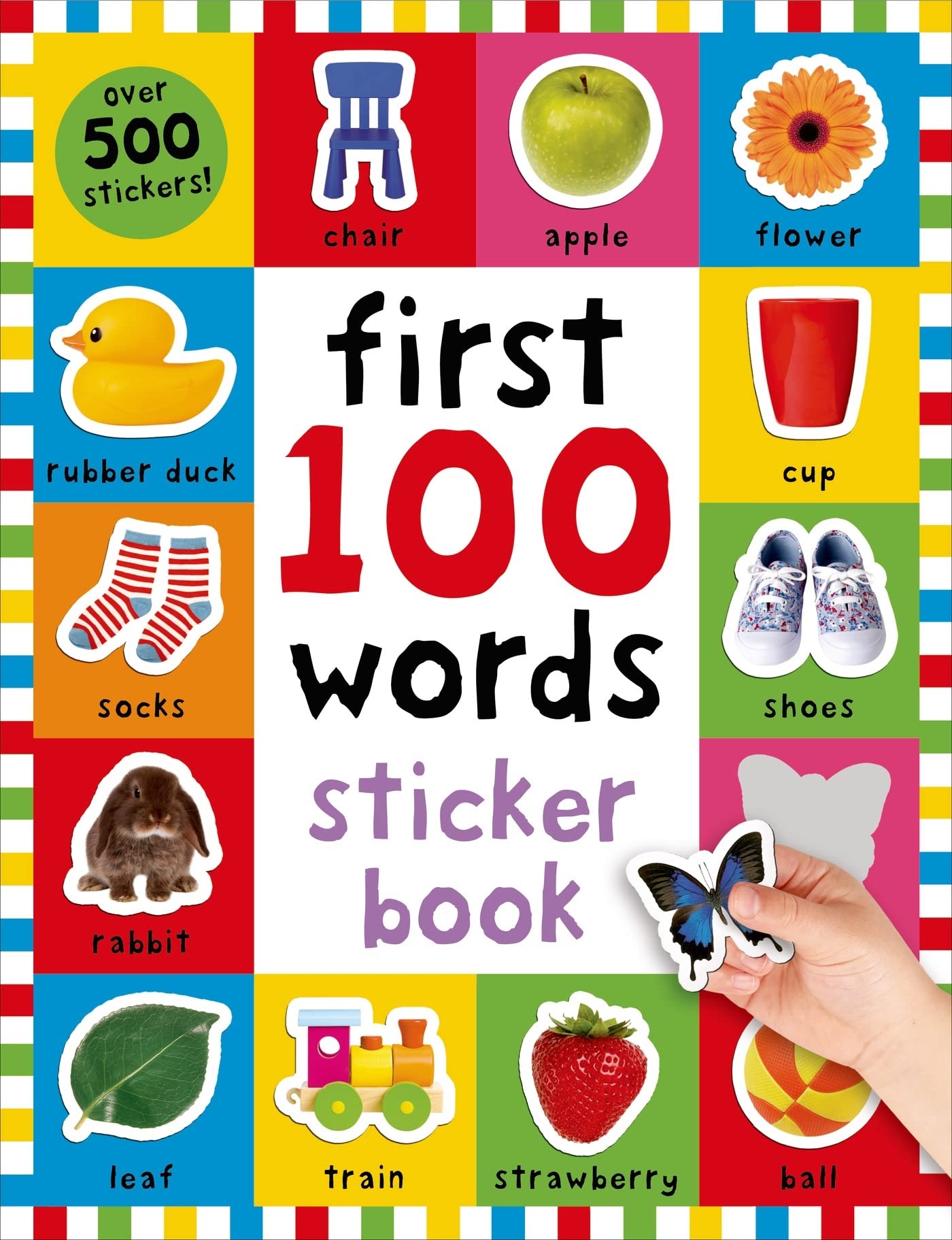 First 100 Stickers: Words: Over 500 Stickers,Used