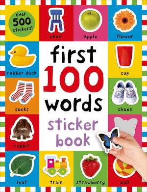 First 100 Stickers: Words: Over 500 Stickers,Used