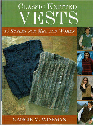 Classic Knitted Vests: 16 Styles for Men and Women,Used