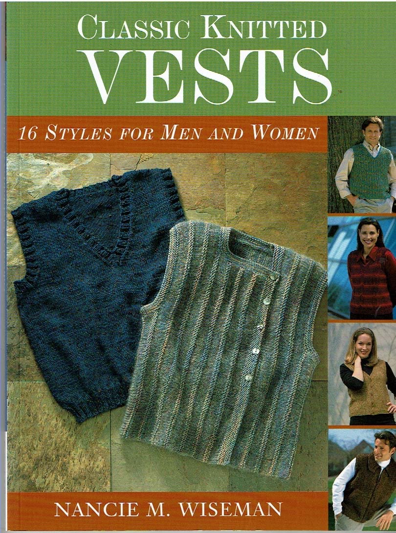 Classic Knitted Vests: 16 Styles for Men and Women,Used