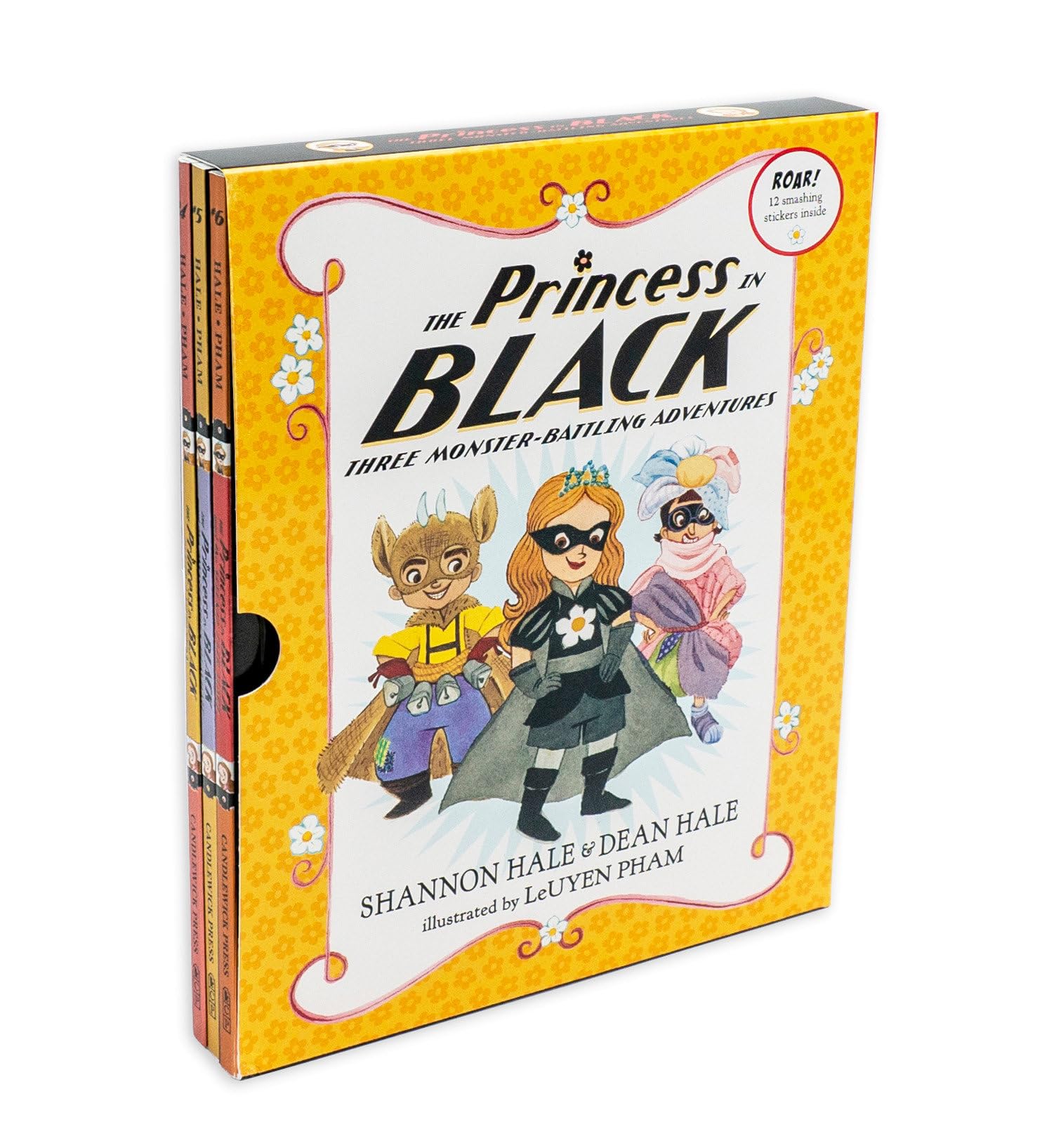 The Princess in Black: Three MonsterBattling Adventures: Books 46,New
