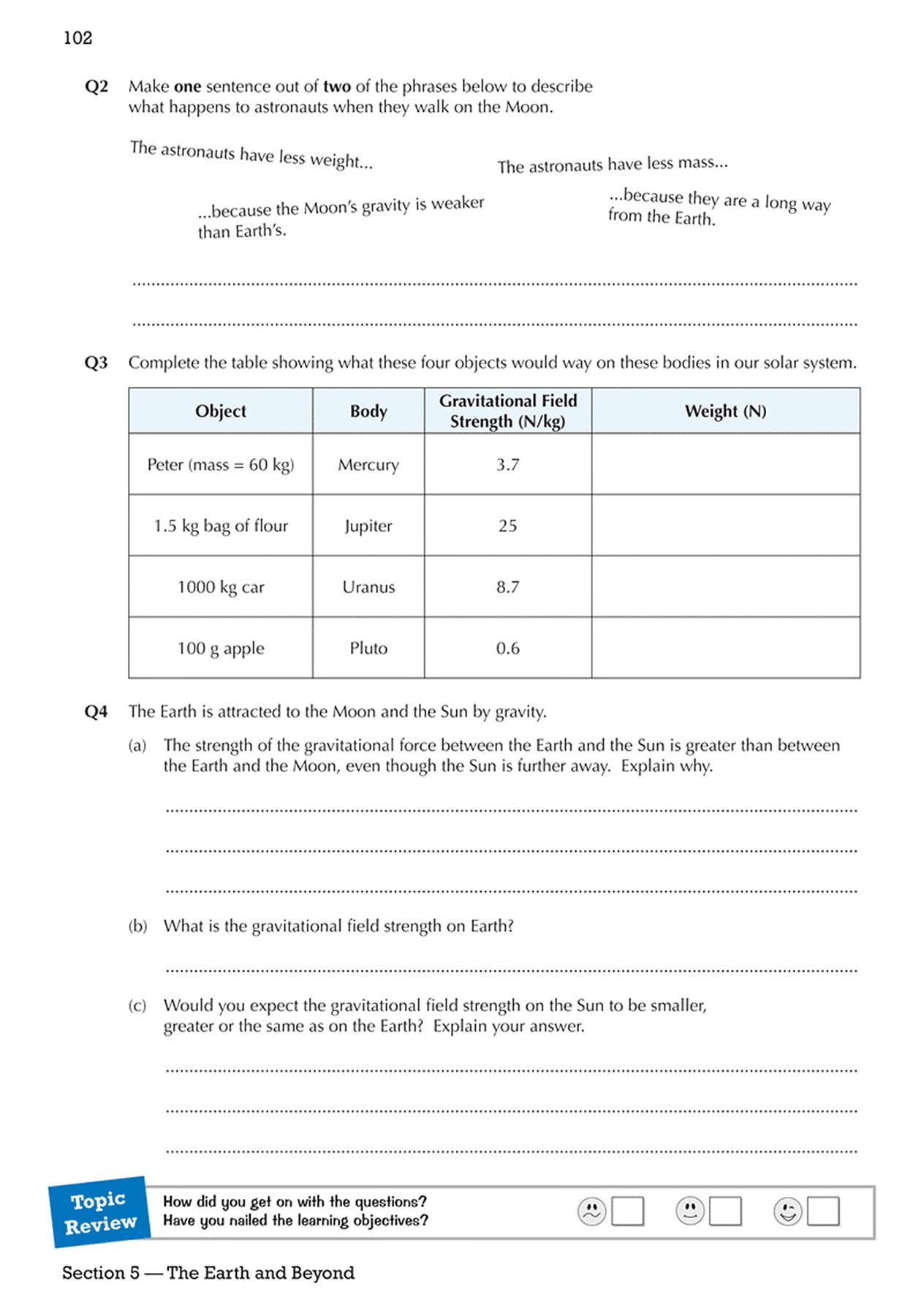 KS3 Physics Study & Question Bk & Online,Used