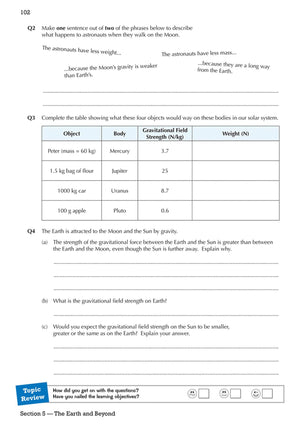 KS3 Physics Study & Question Bk & Online,Used