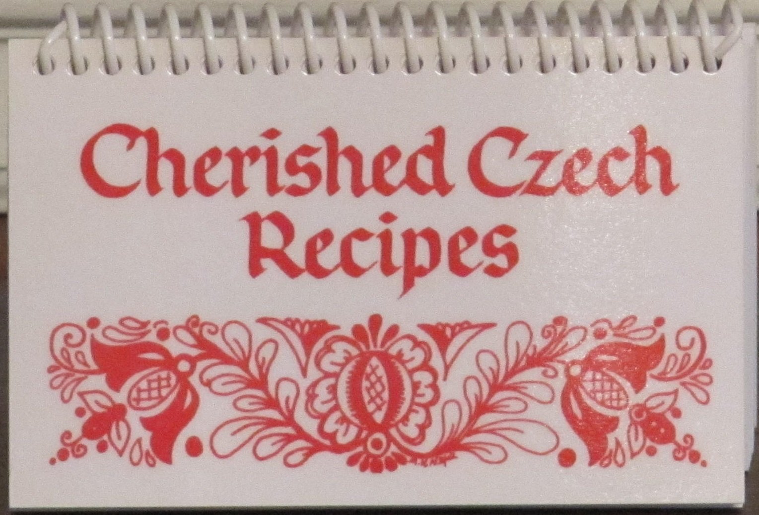 Cherished Czech Recipes,Used