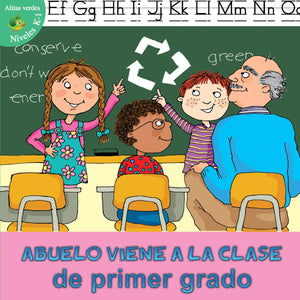 Rourke Educational Media Abuelo Viene A La Clase De Primer Grado (Little Birdie Readers) (Spanish Edition),Used