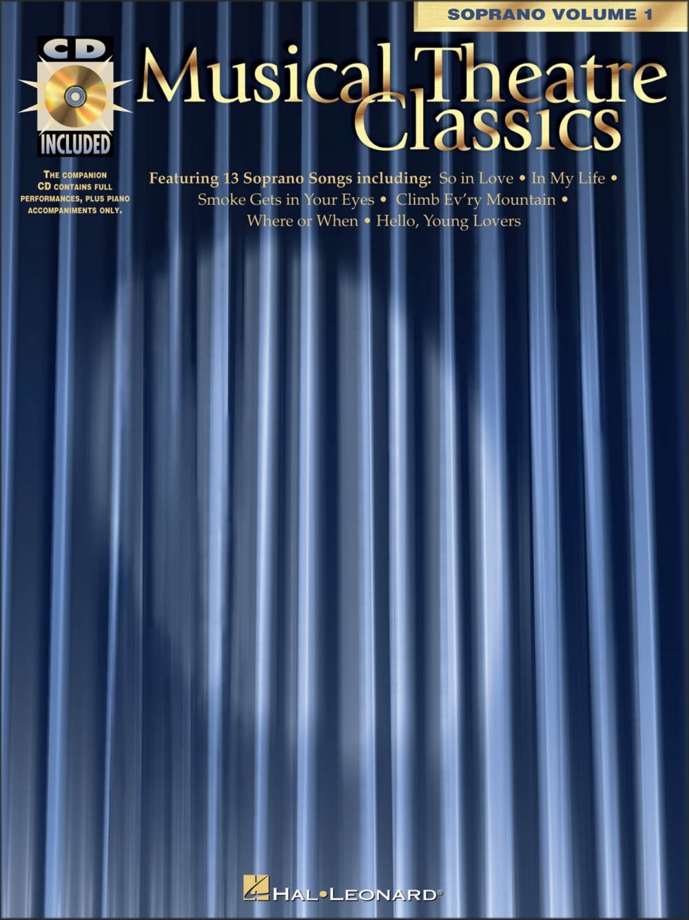 Musical Theatre Classics, Soprano / Book & CD / Vol 1,Used