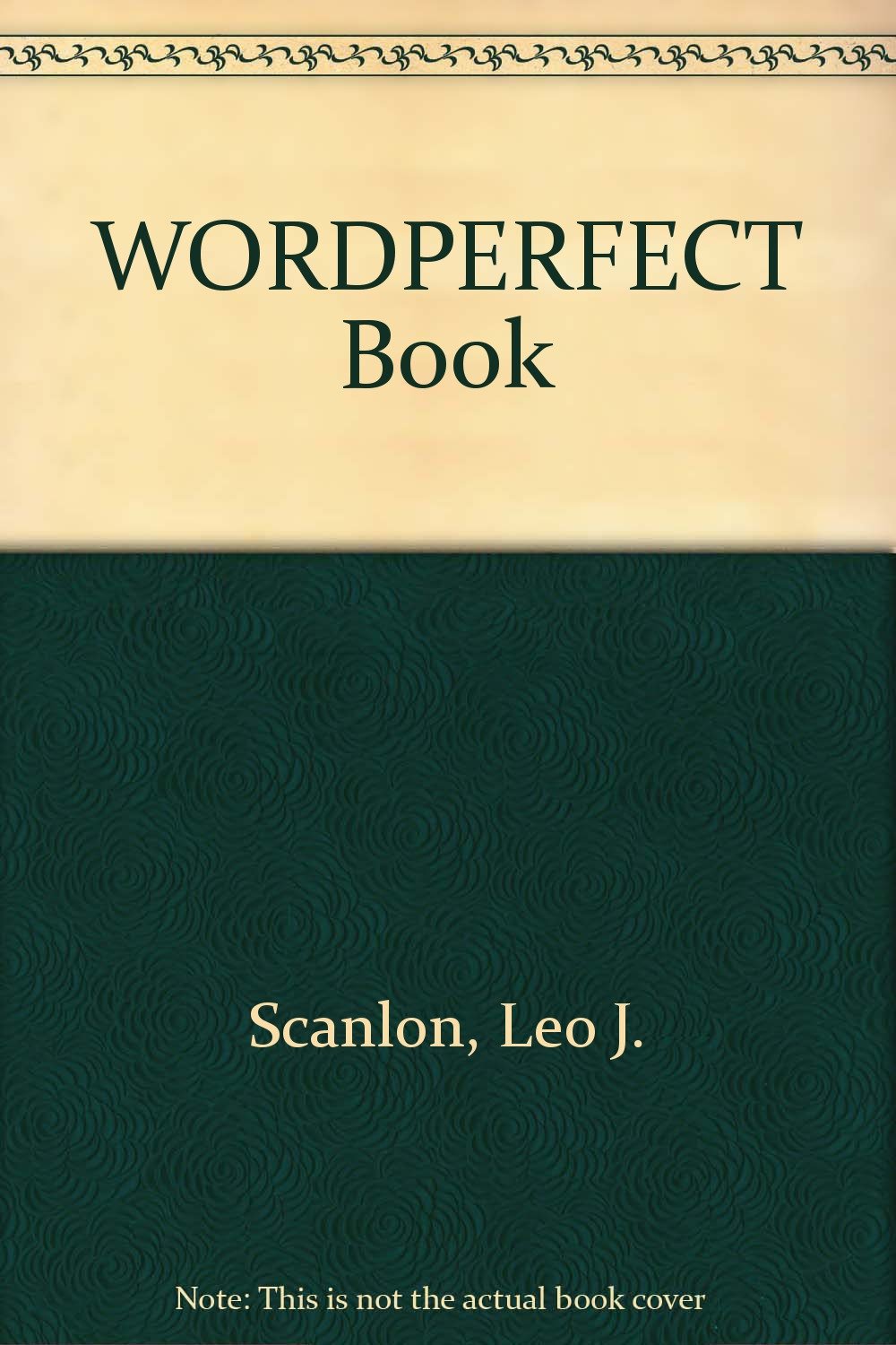The Wordperfect Book,Used