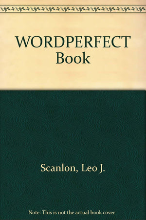 The Wordperfect Book,Used