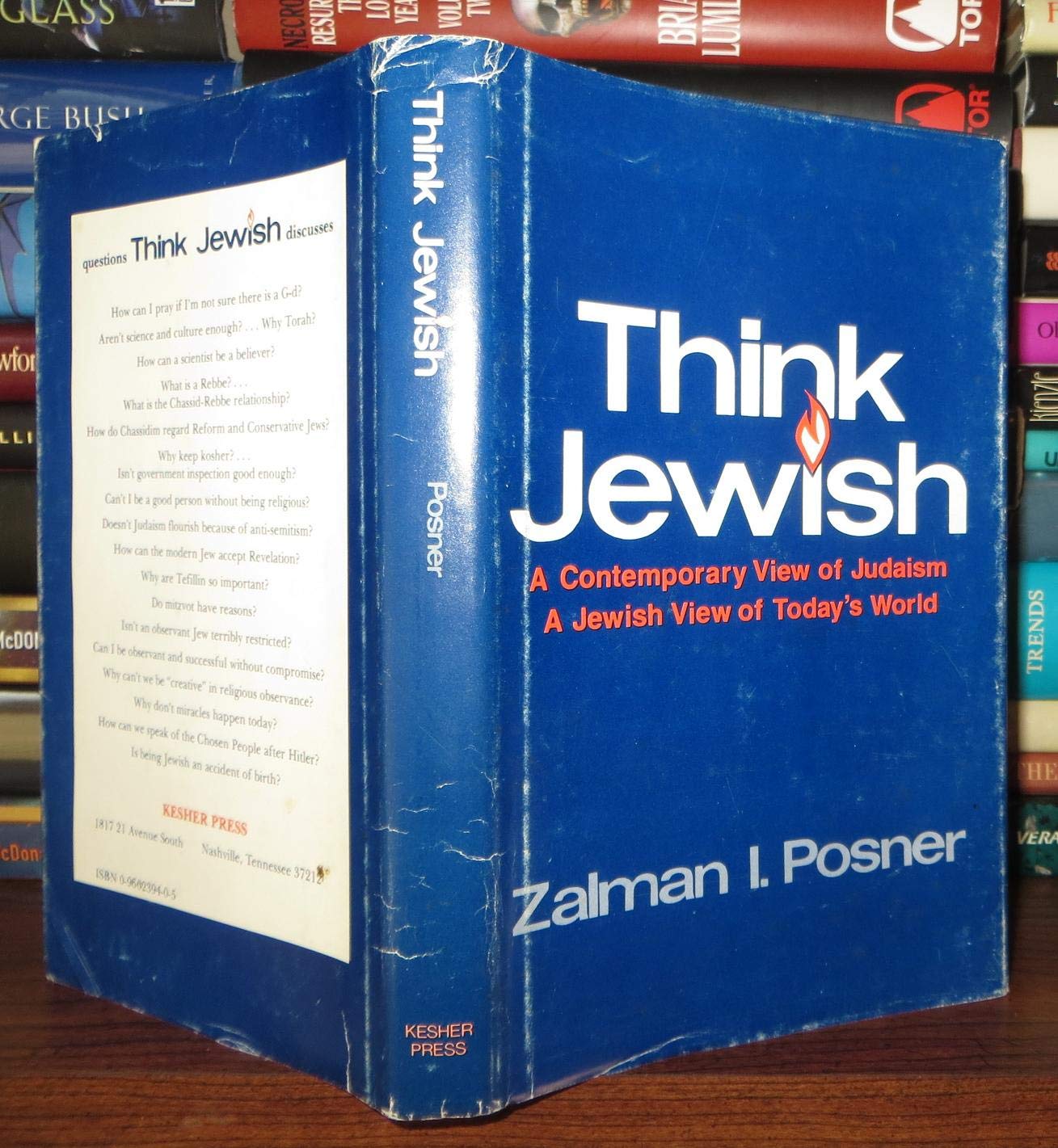 Think Jewish: A Contemporary View Of Judaism, A Jewish View Of Today'S World,New