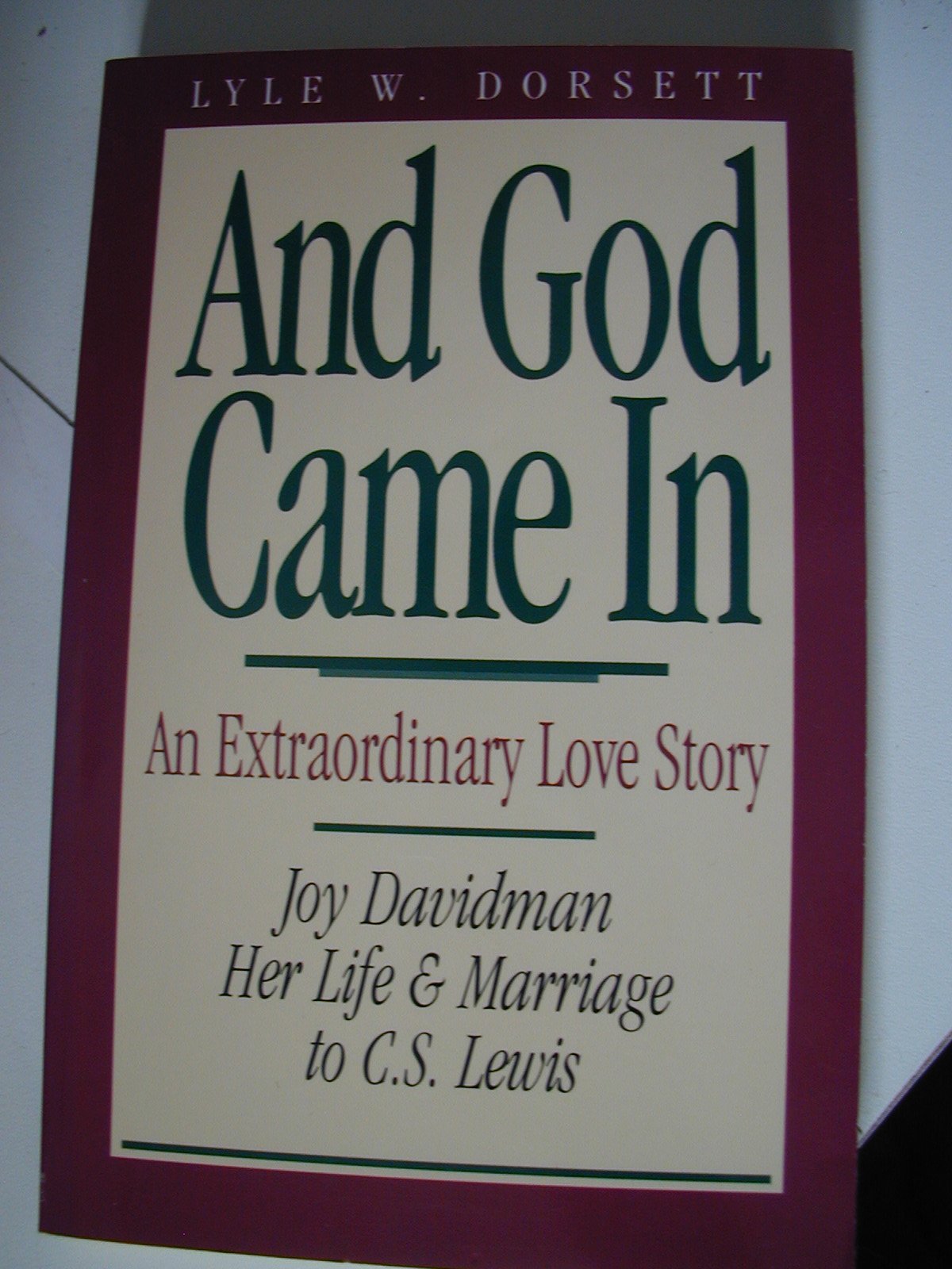 And God Came in,Used