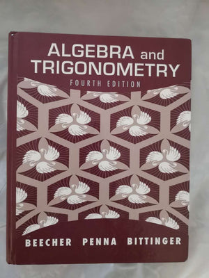Algebra and Trigonometry (4th Edition),Used