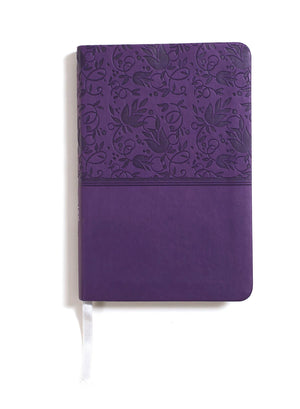 KJV Compact Ultrathin Bible, Purple LeatherTouch,Used