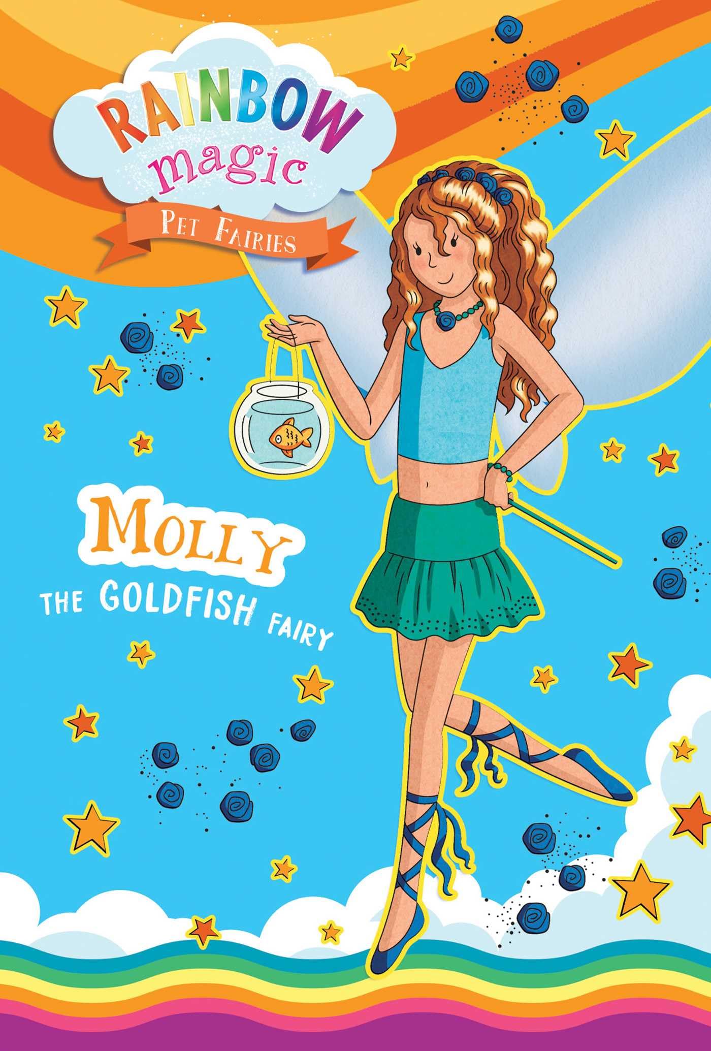 Rainbow Magic Pet Fairies Book #6: Molly the Goldfish Fairy (6),New