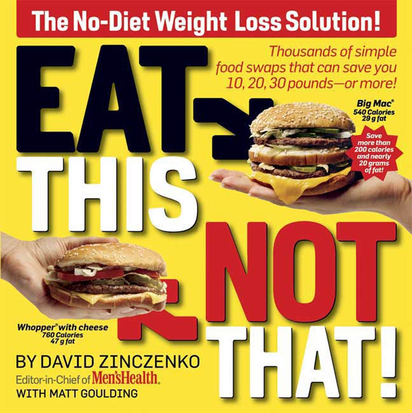 Eat This, Not That! Thousands of Simple Food Swaps that Can Save You 10, 20, 30 Poundsor More!,New