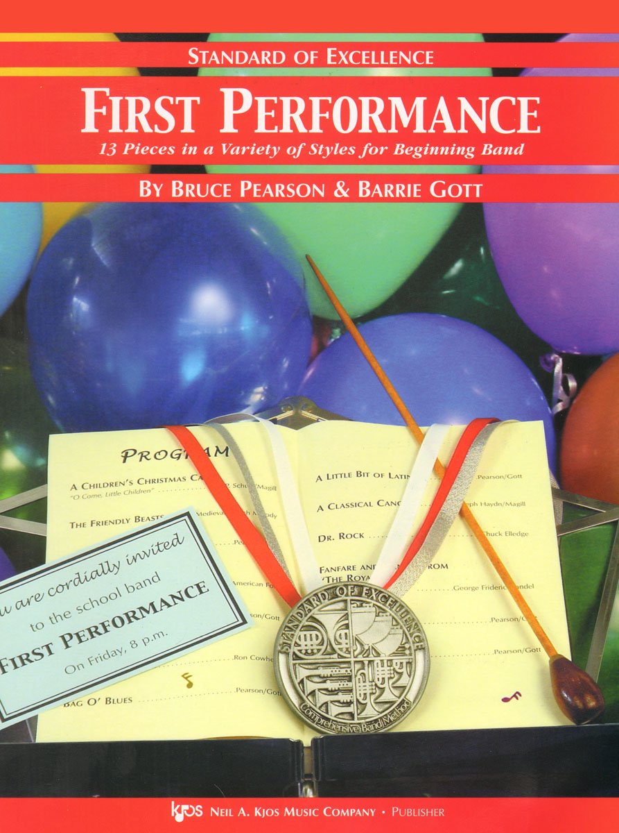 W26Bc  First Performance  Standard Of Excellence  Bassoon/Trombone/Baritone B.C. (13 Piece In A Variety Of Styles For Beginni