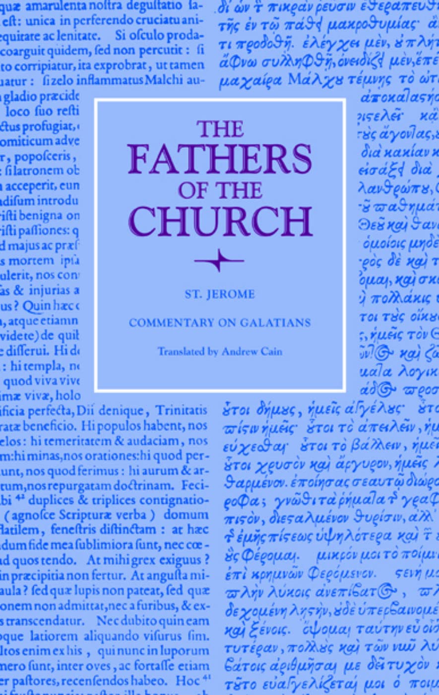 Commentary On Galatians (Fathers Of The Church Patristic Series),Used