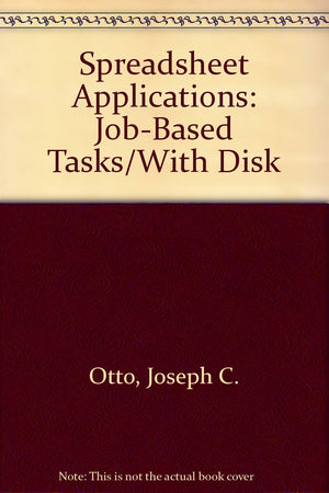 Spreadsheet Applications: JobBased Tasks/With Disk,Used