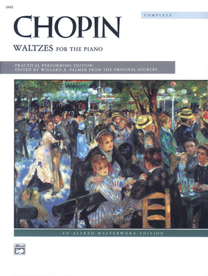 Chopin  Waltzes (Complete) (Alfred Masterwork Edition),Used