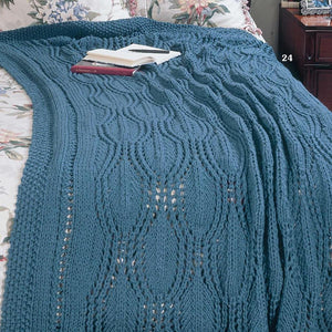 Big Book of Quick Knit Afghans24 Quick & Easy SolidColor Wraps,Used