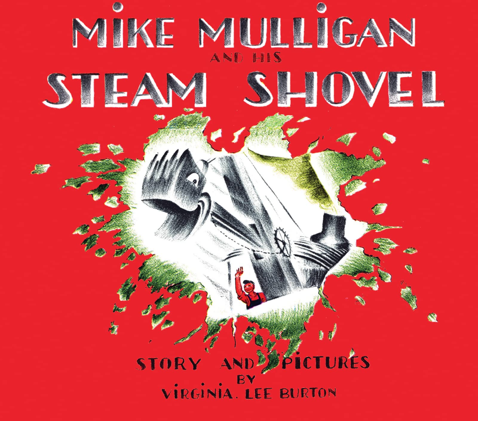 Mike Mulligan and His Steam Shovel Board Book,Used