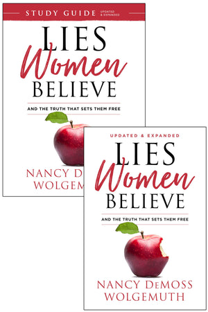 Lies Women Believe + Study Guide For Lies Women Believe  2 Book Set