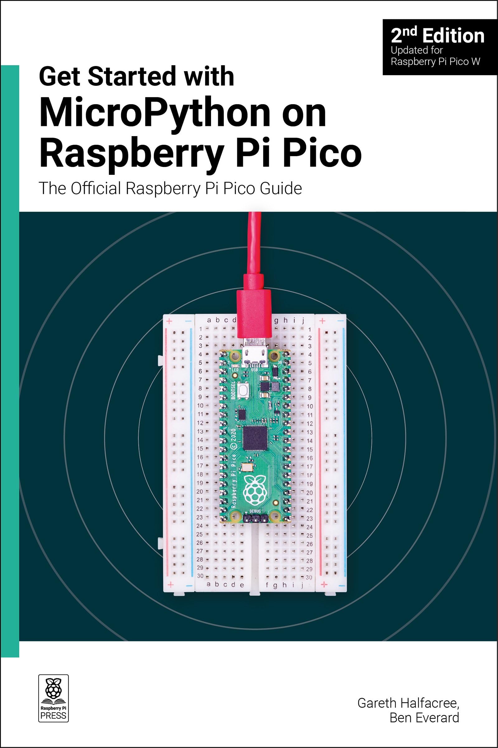 Get Started with MicroPython on Raspberry Pi Pico: The Official Raspberry Pi Pico Guide,New