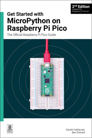 Get Started with MicroPython on Raspberry Pi Pico: The Official Raspberry Pi Pico Guide,New