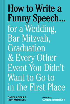 HT WRITE A FUNNY SPEECH