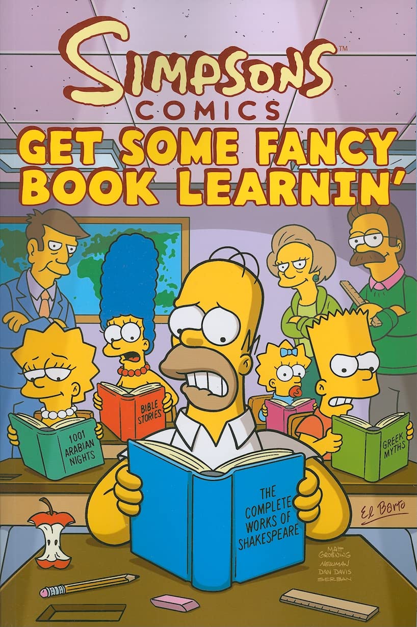 Simpsons Comics Get Some Fancy Book Learnin' (Simpsons Comic Compilations),New