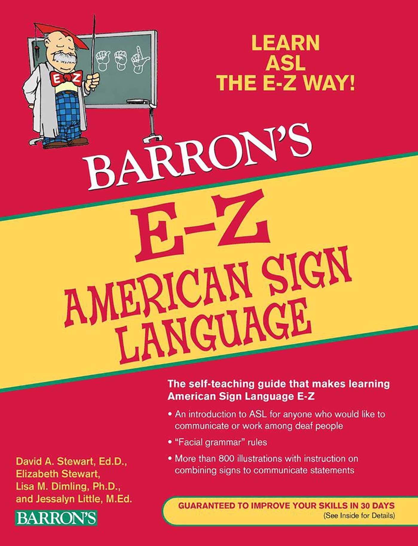 Ez American Sign Language (Barron'S Easy Way),New