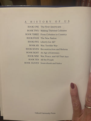 A History of US (11 Volume Set),Used