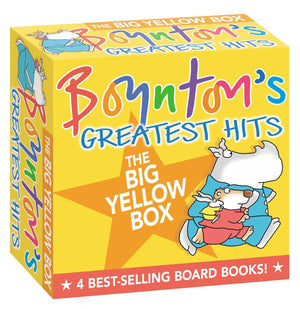 Boynton's Greatest Hits The Big Yellow Box (Boxed Set): The Going to Bed Book; Horns to Toes; Opposites; But Not the Hippopotamu,New