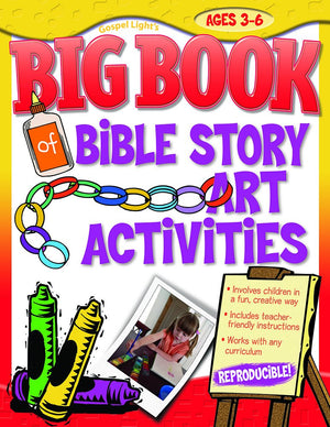 Big Book of Bible Story Art Activities,Used