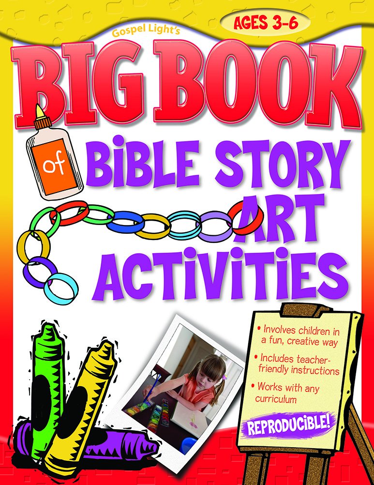 Big Book of Bible Story Art Activities,Used