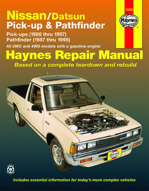Nissan/Datsun Pickup (8097),Pathfinder (8795) Haynes Manual (USA) (Paperback),Used