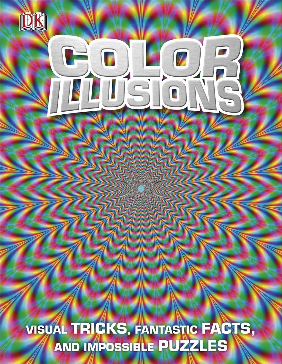 Color Illusions: Visual Tricks, Fantastic Facts, and Impossible Puzzles,Used