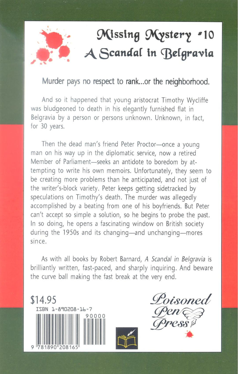 A Scandal in Belgravia (Missing Mysteries),New