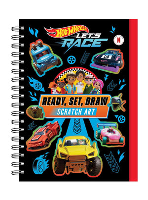 Hot Wheels LetS Race: Ready, Set, Draw  Scratch Art
