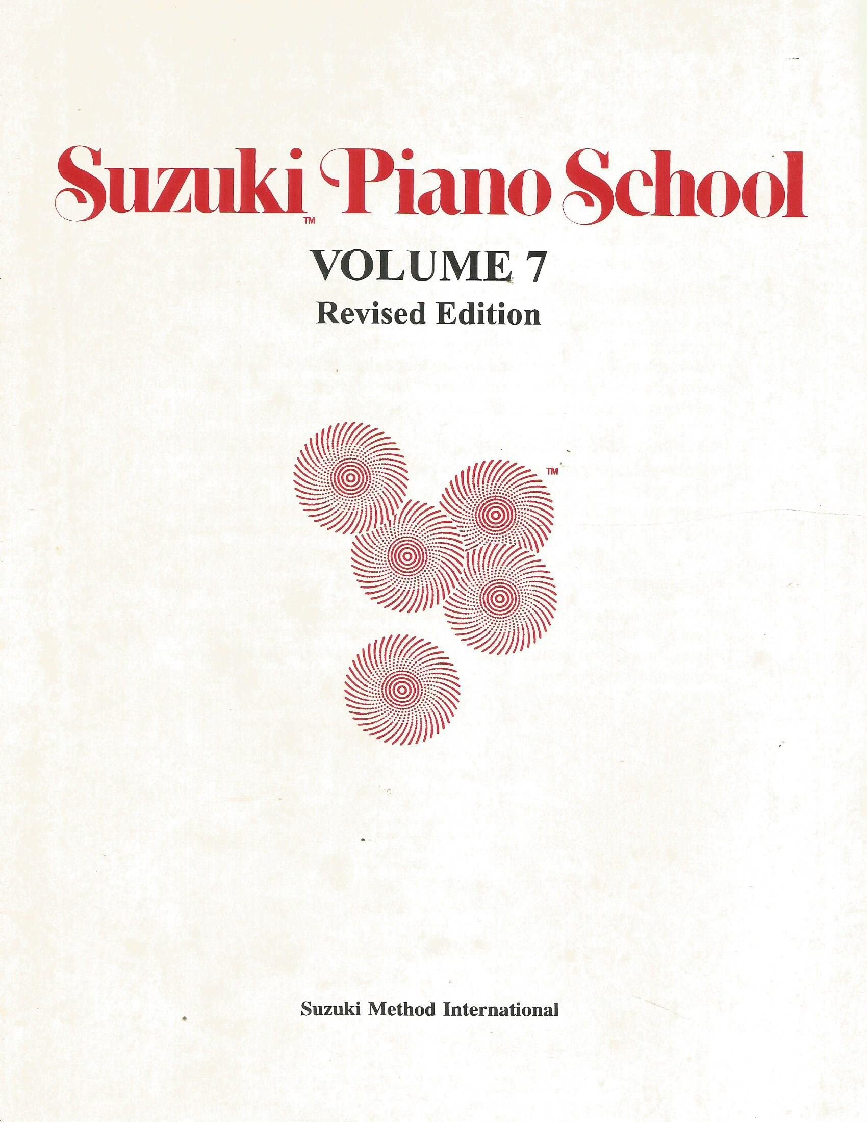 Suzuki Piano School, Vol. 7 (Volume 7),Used