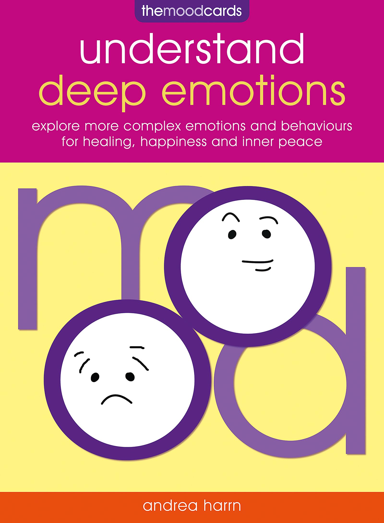 The Mood Cards Box 2: Understand Deep Emotions  50 cards and booklet,Used