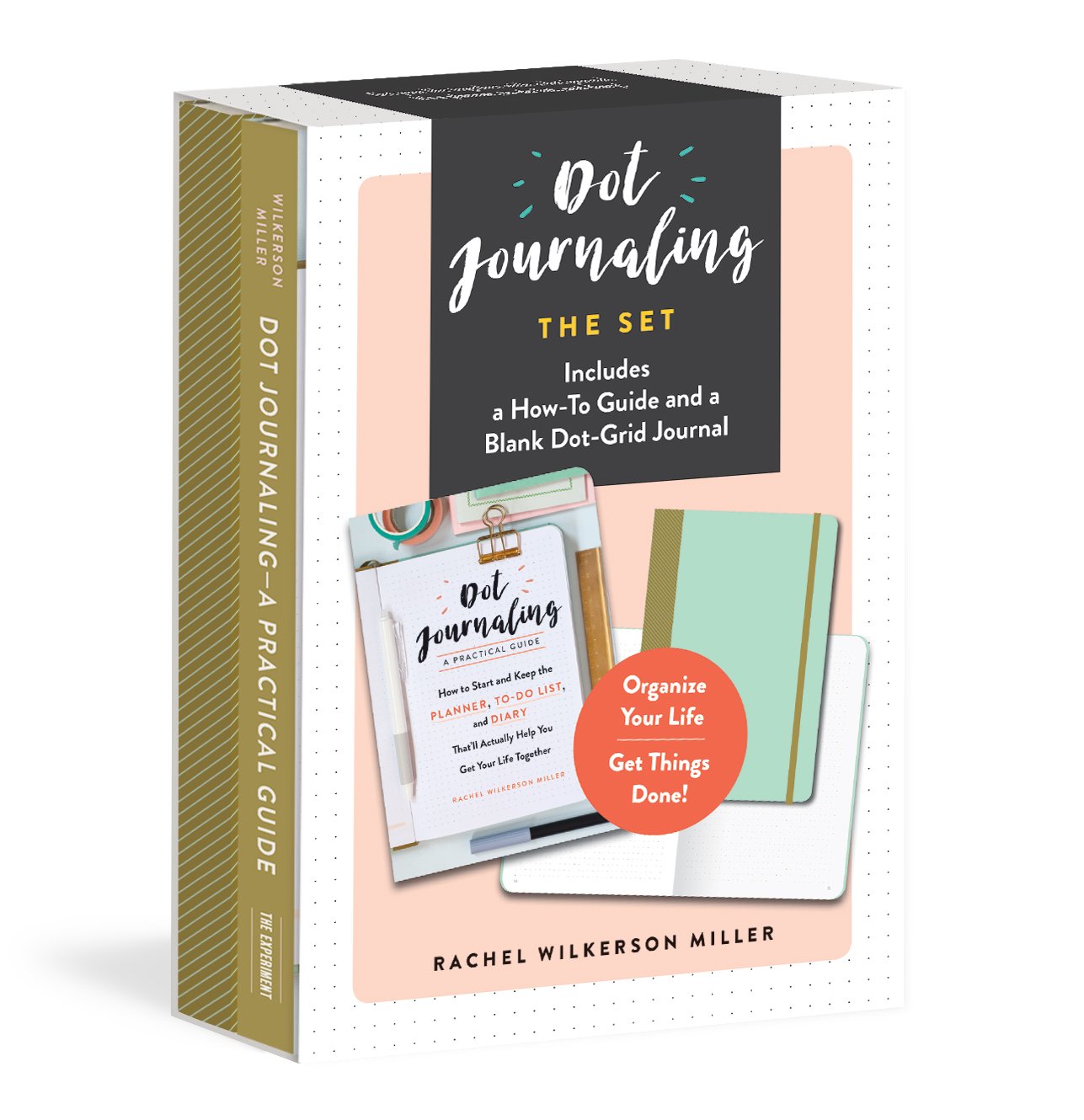 Dot JournalingThe Set: Includes a HowTo Guide and a Blank DotGrid Journal,New